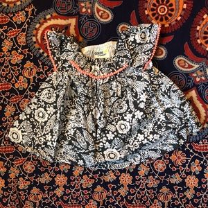 Paisley Pom dress